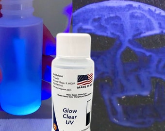 Naturalis Glow Clear UV - Clear artist paint for use with UV Light