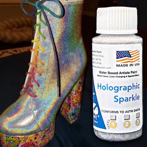 Naturalis Holographic Sparkle  color changing artists paint