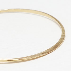 Bangle Bracelet, Gold Bangle, Minimalist Bracelet Gold, Bangles, Stackable Bangles,Dainty Bracelet, Bracelets For Women Celebration Bangle image 5