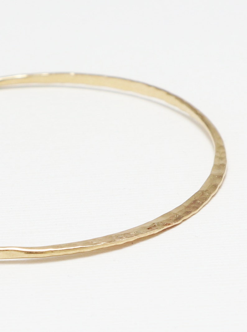 Bangle Bracelet, Gold Bangle, Minimalist Bracelet Gold, Bangles, Stackable Bangles,Dainty Bracelet, Bracelets For Women Celebration Bangle image 5