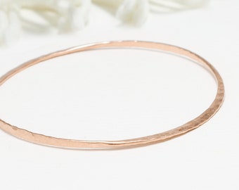 Bangle Bracelet, Rose Gold Bangle, Minimalist Bracelet, Bangles, Stackable Bangles, Dainty Bracelet, Bracelet For Women | Celebration Bangle