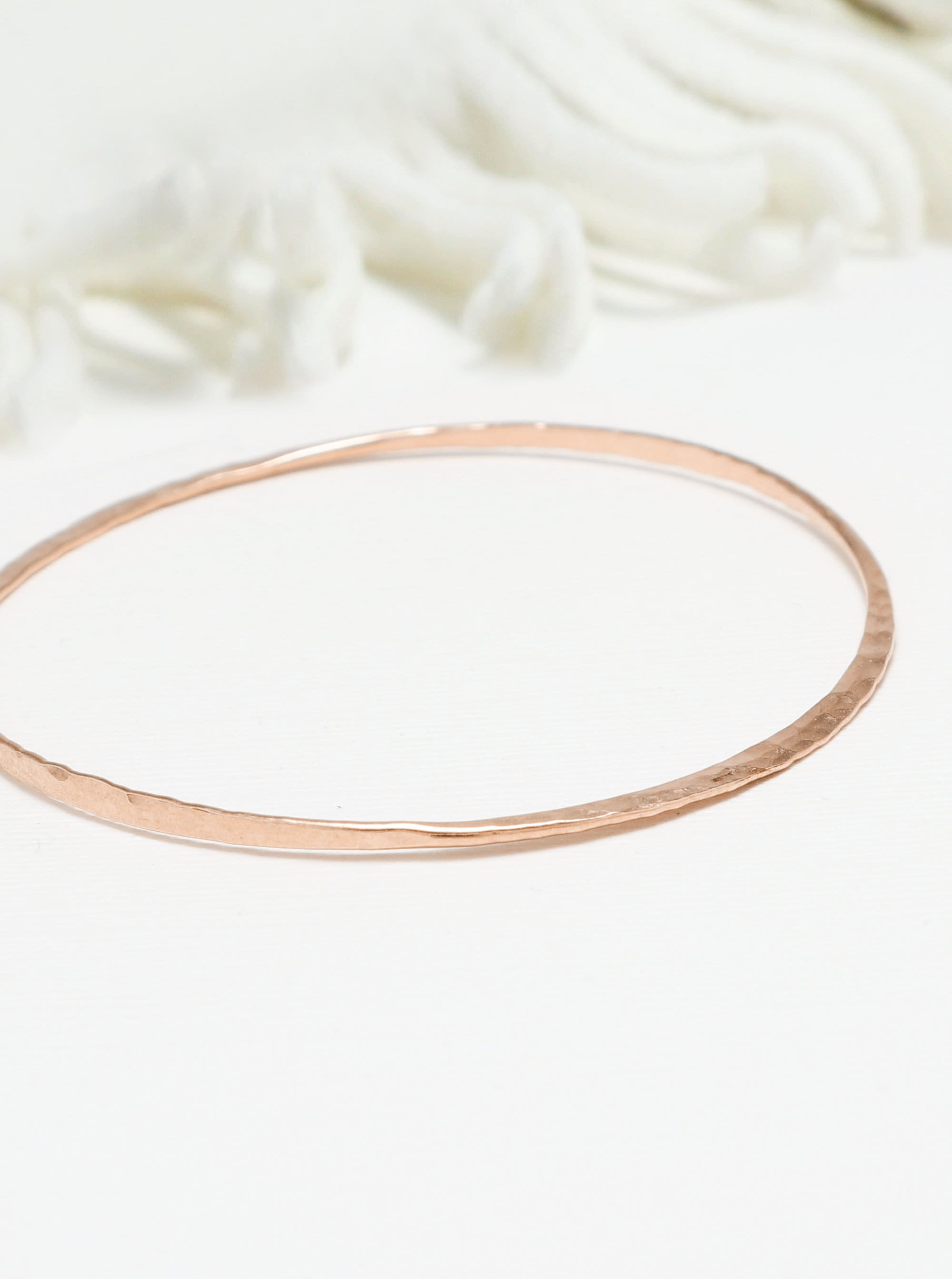 Bangle Bracelet, Rose Gold Bangle, Minimalist Bracelet, Bangles ...