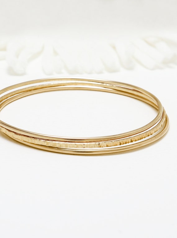 Fufupaw 3er Set Oberarmreifen Gold - Spiral & Vier-Linien Design