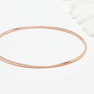 Minimalist Bracelet, Rose Gold Bangle, Bangles, Bangle Bracelet, Stackable Bangles, Dainty Bracelet, Bracelet For Women | Celebration Bangle