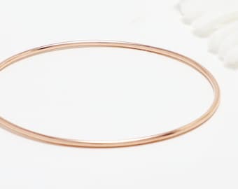 Minimalist Bracelet, Rose Gold Bangle, Bangles, Bangle Bracelet, Stackable Bangles, Dainty Bracelet, Bracelet For Women | Celebration Bangle