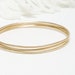 see more listings in the Gold Thin Bangles section