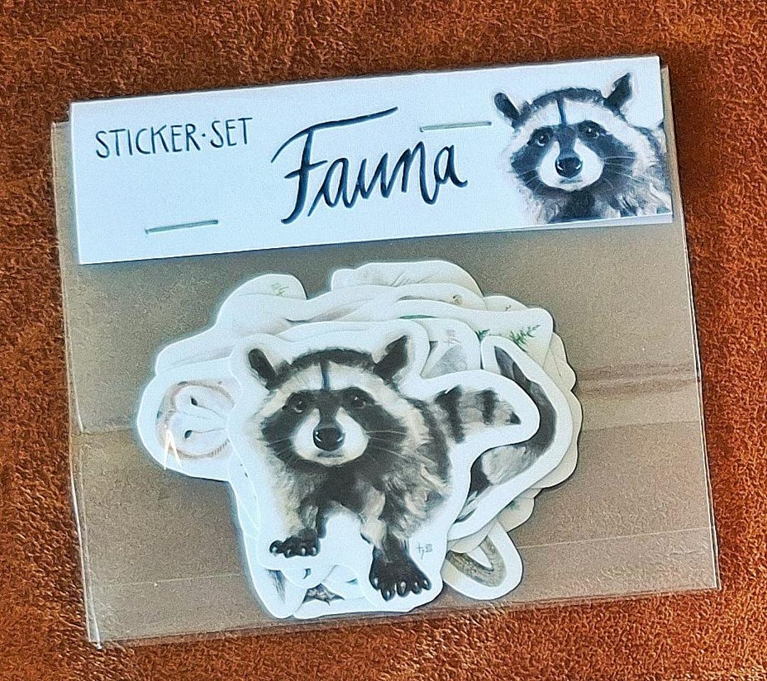 Last Chance! • Sticker Set • Fauna • 14 Pieces • Vinyl Stickers - Etsy
