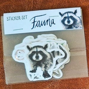 Sticker Set • Fauna • 14 Stück • Vinyl Aufkleber