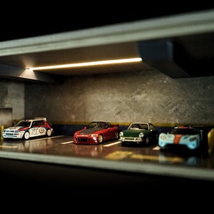 Parking Garage Modular Display Scenery for 1:64 Scale Diecast Model Cars