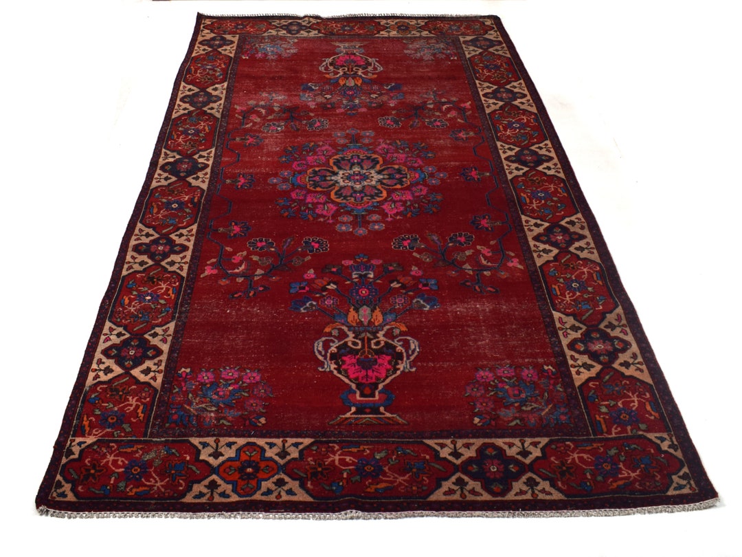 6x12 Rug 6x12 Antique Handmade Turkish Rug | Hand Knotted Rug | Vintage ...