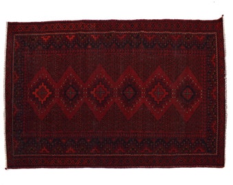 4x6 Antique Handmade Turkish Rug | Hand knotted Rug | Vintage Anatolian Rug | Area Rug for Bedroom, Living Room, and Kitchen Rug - SHR213