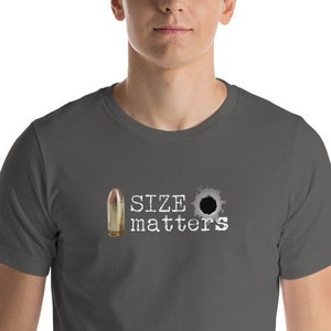 Size Matters Short-Sleeve Unisex T-Shirt
