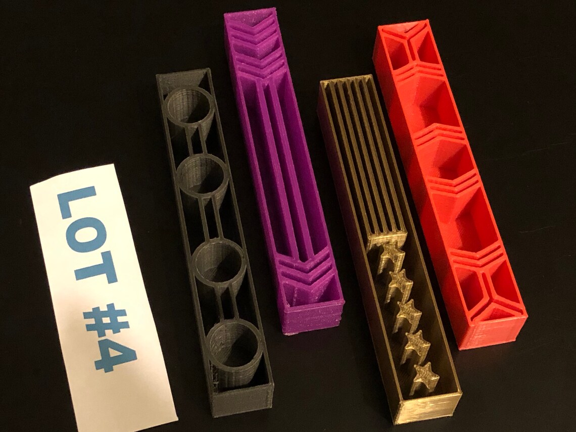3D Printed Pen Blank Molds FOUR 4 3D Printed Molds for Etsy