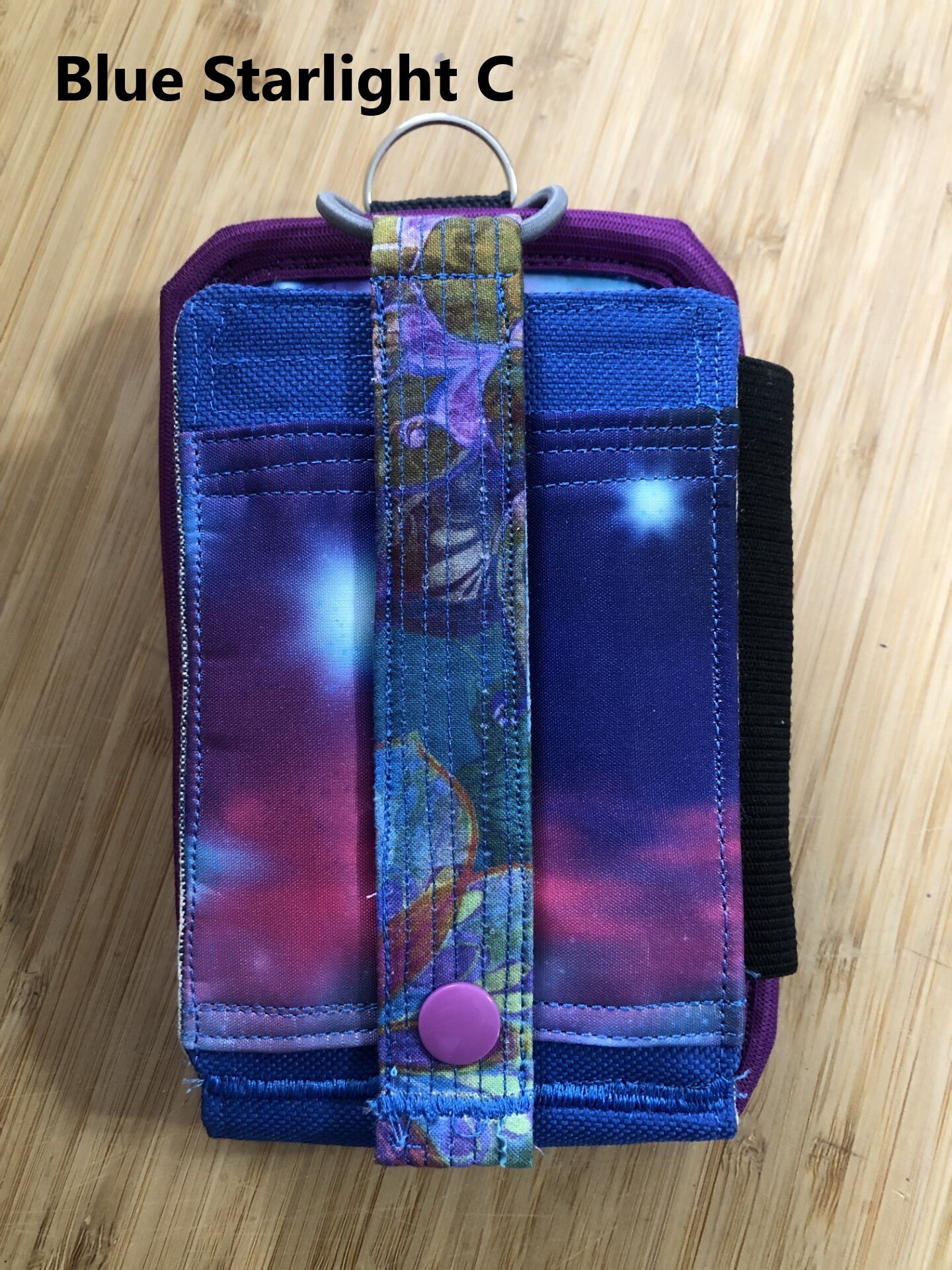 Scanner/phone Holder With Belt Clip, ID Holder, Velcro, Elastic Pen Holder and Snap. Designed to