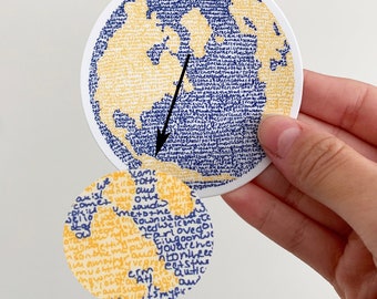 Come From Away Lyrics Sticker