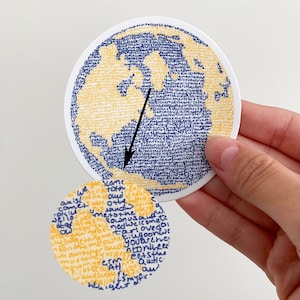 Come From Away Lyrics Sticker