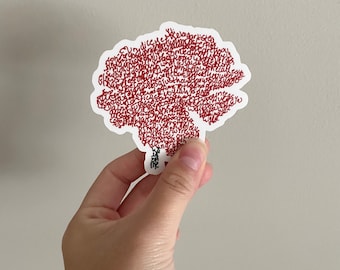 Hadestown Flower Sticker