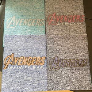 Avengers Movie Quotes Handwritten Prints