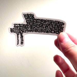 Beautiful Lyrics Sticker