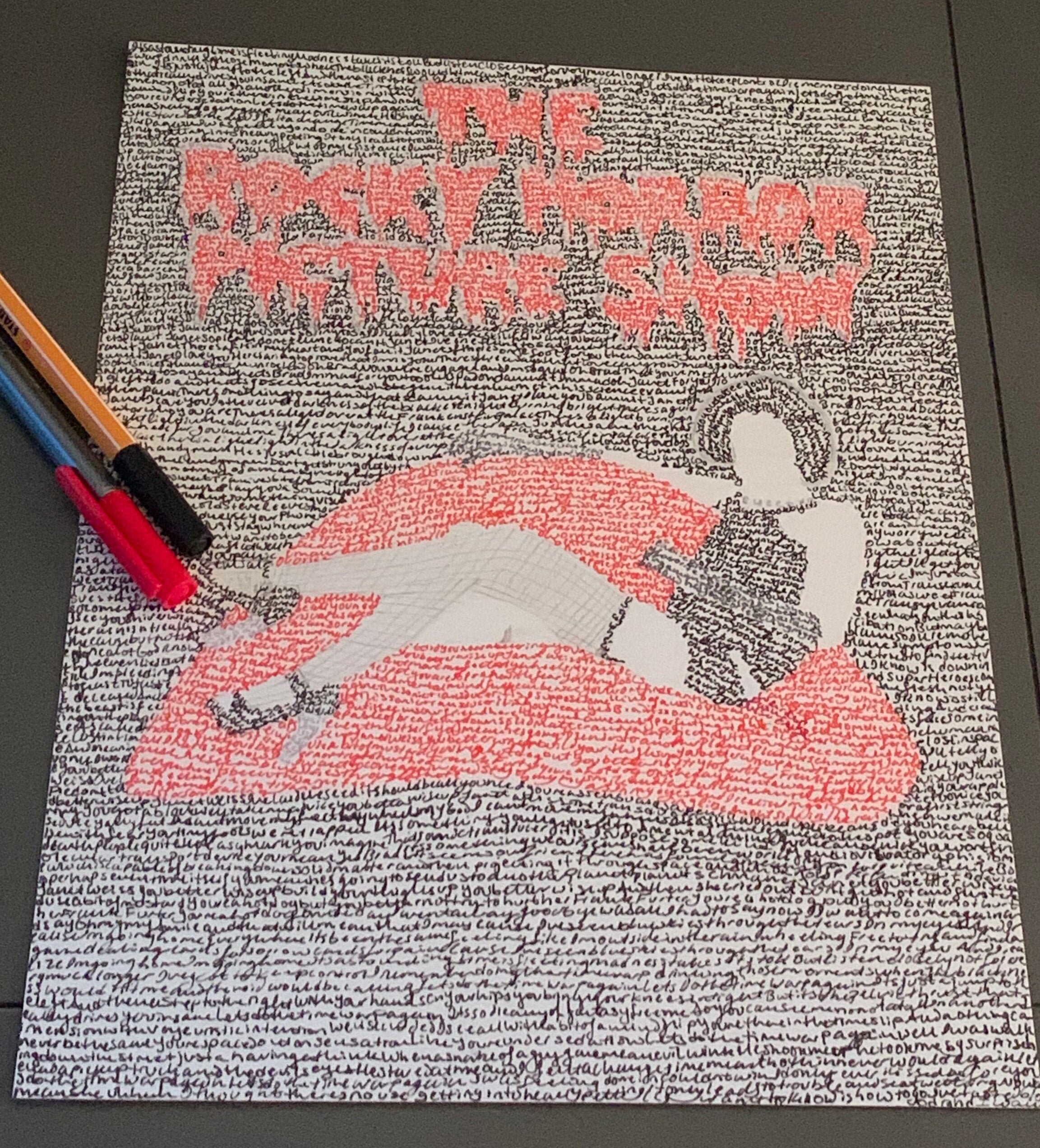 The Rocky Horror Picture Show Handwritten Lyrics Prints | Etsy