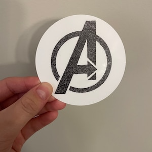 Avengers Logo Quotes Sticker