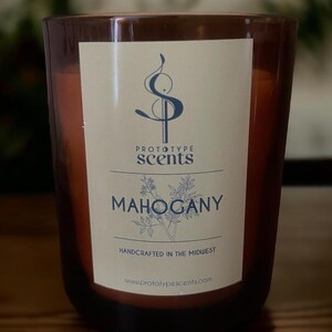 Mahogany Candle | Hand Poured Scented Candle