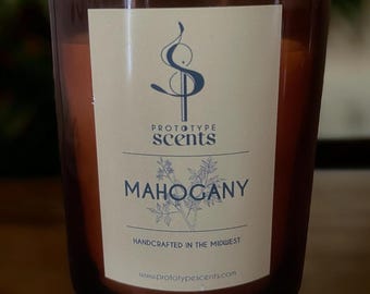 Mahogany Candle | Hand Poured Scented Candle