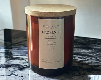 Hazelnut Coffee Candle | Hand Poured Candle