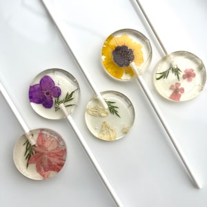 Flower Lollipops