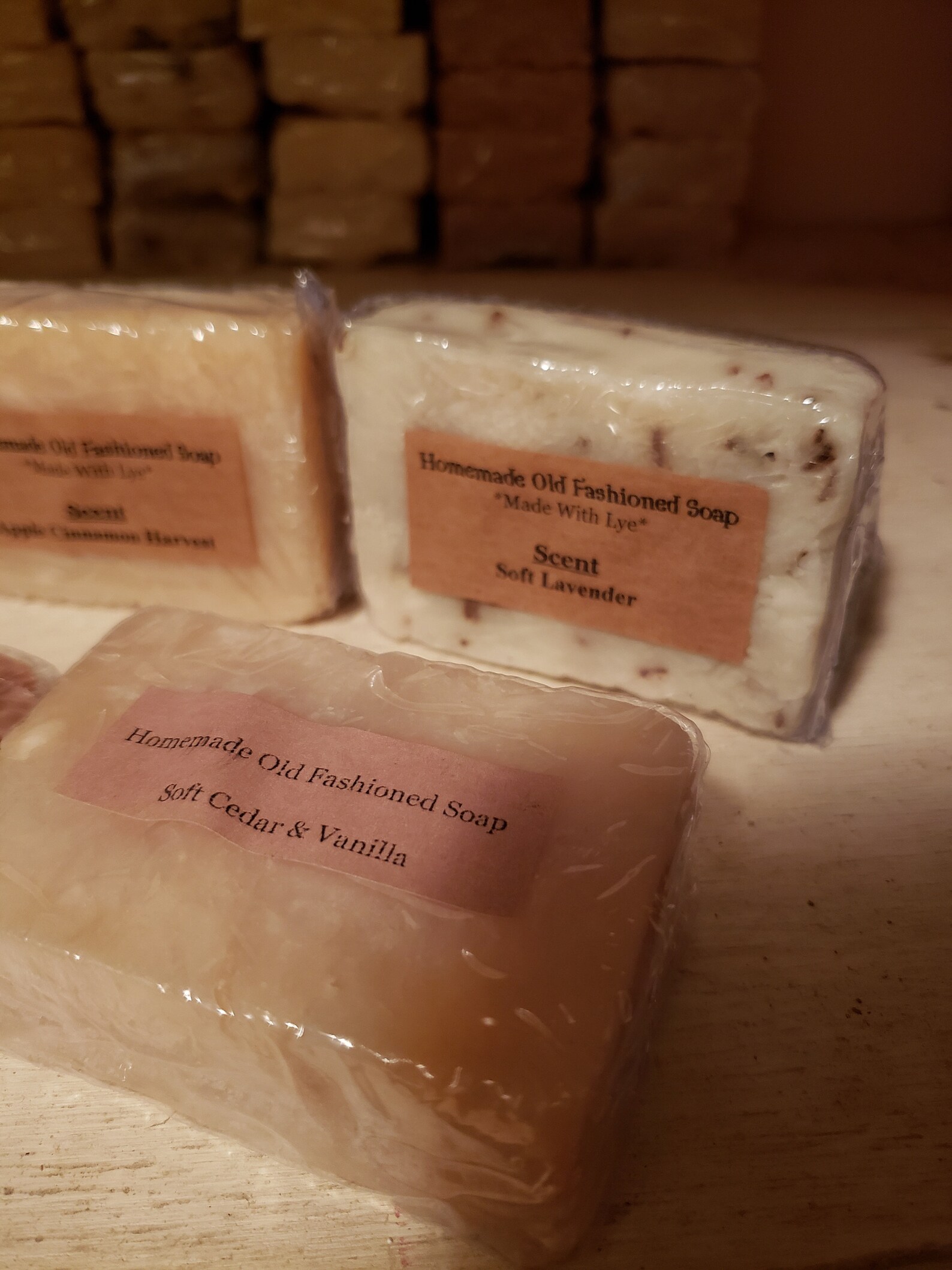 Homemade Old Fashioned Lye Soap Bars Etsy