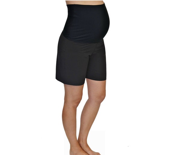 Foldover Maternity Short