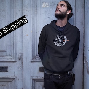 Photography Hoody, Distressed Exposure Camera Dial Hoody, Photographer Sweatshirt, Photography Gift, Camera Dial Hoody