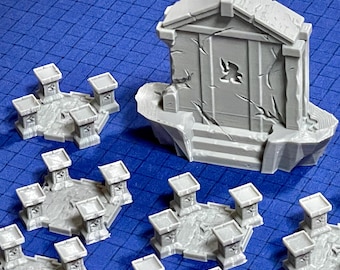 3D Crypt and Wayshrines for Clank! Catacombs (Unofficial)