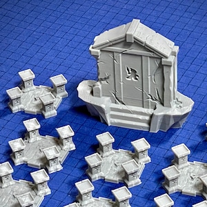 3D Crypt and Wayshrines for Clank! Catacombs (Unofficial)