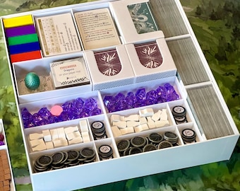 Wyrmspan and Expansion- Game Box Organizer