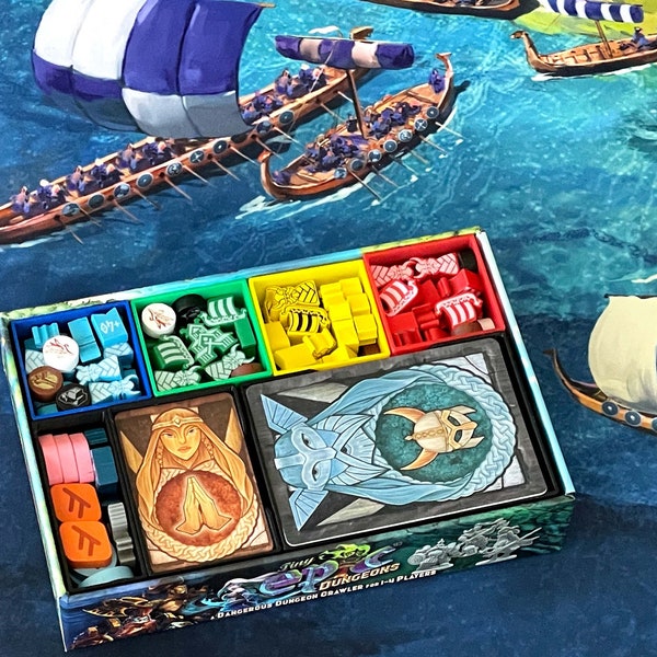 Tiny Epic Vikings and Expansion Organizer