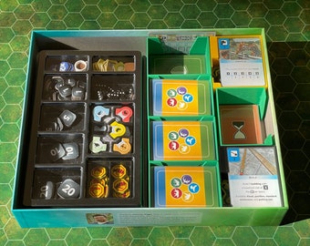 Ark Nova Game Organizer (fits sleeved cards)