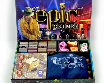 Tiny Epic Crimes- Game Box Organizer