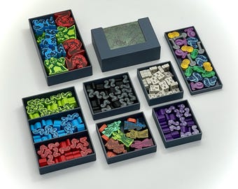 Tiny Epic Cthulhu and Expansion Board Game Organizer (Unofficial)