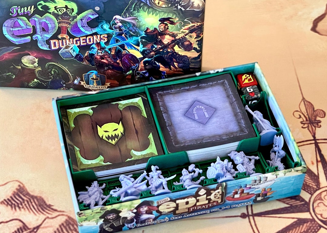 Tiny Epic Dungeons- Game Organizer - Etsy