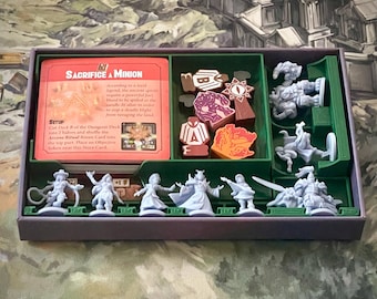 Tiny Epic Dungeons Stories Expansion- Game Box Organizer (Unofficial)