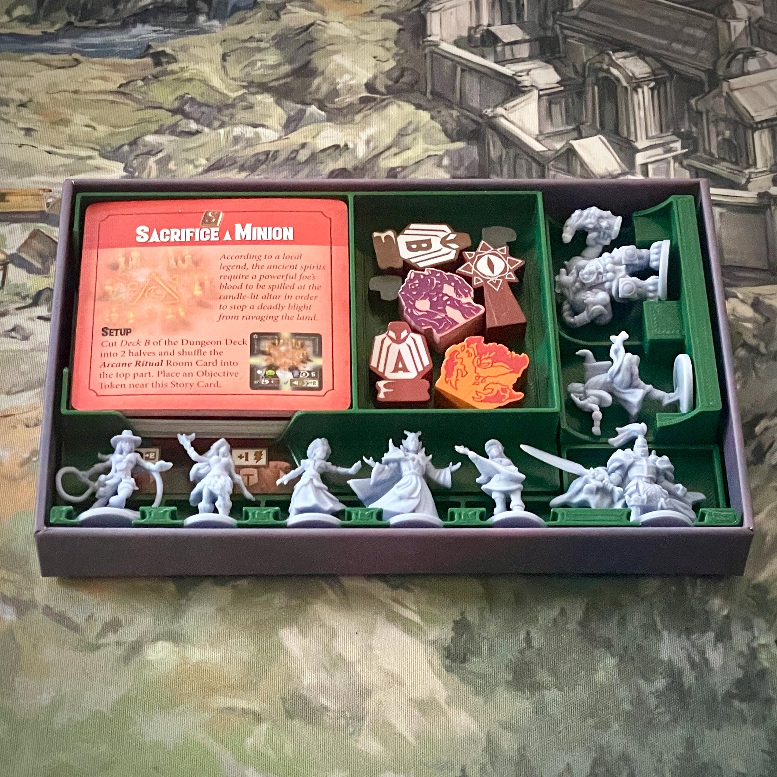 tiny epic dungeons card sleeves (Retail Version) Compatible Sleeve Bundle (8812 X 1 + 8818 X 1) ** Note Game Titles and their intellectual property rights are and TM of their respective rights holders Tiny Epic Dungeons Stories Expansion-