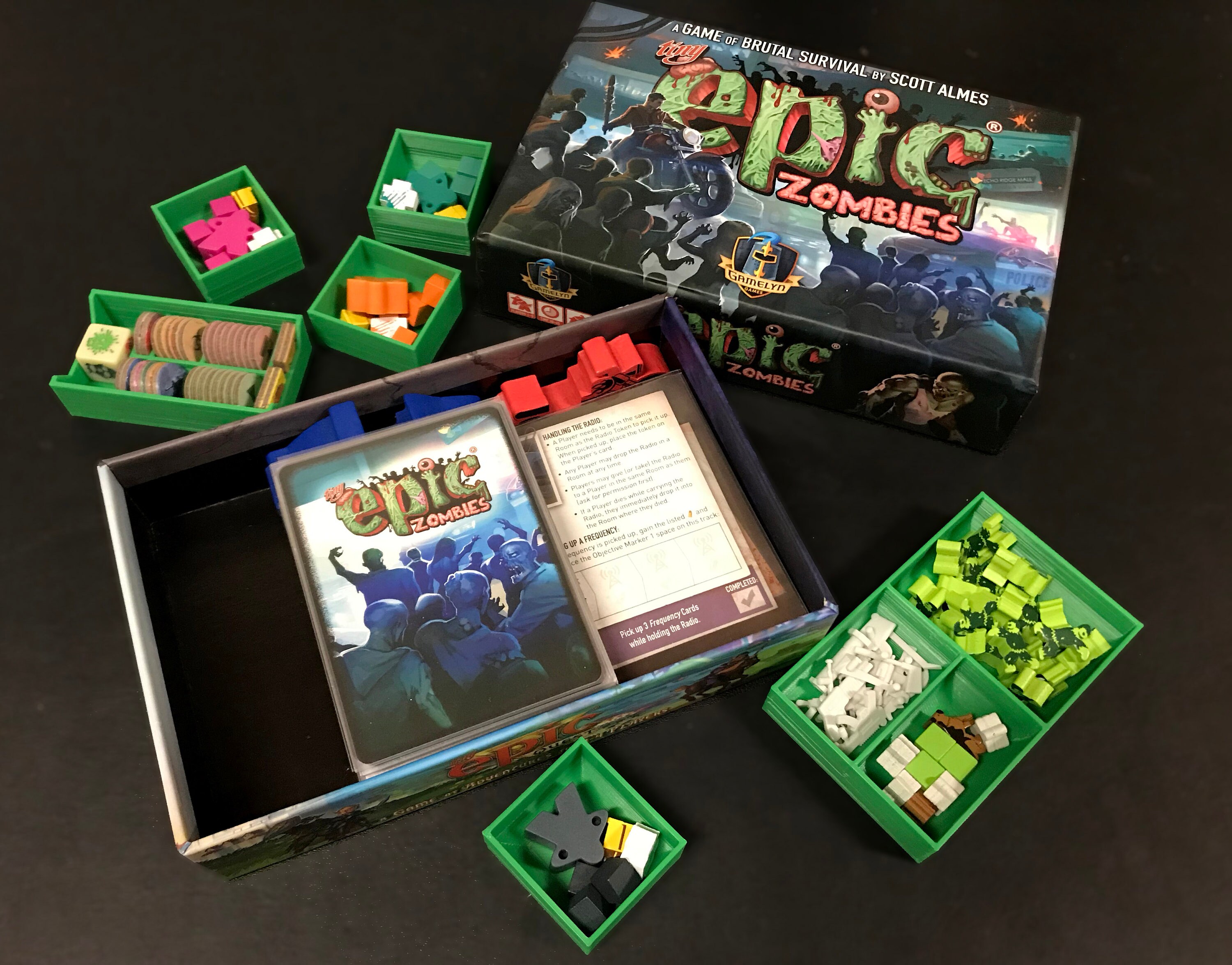 Tiny Epic Zombies game organizer - Etsy.de