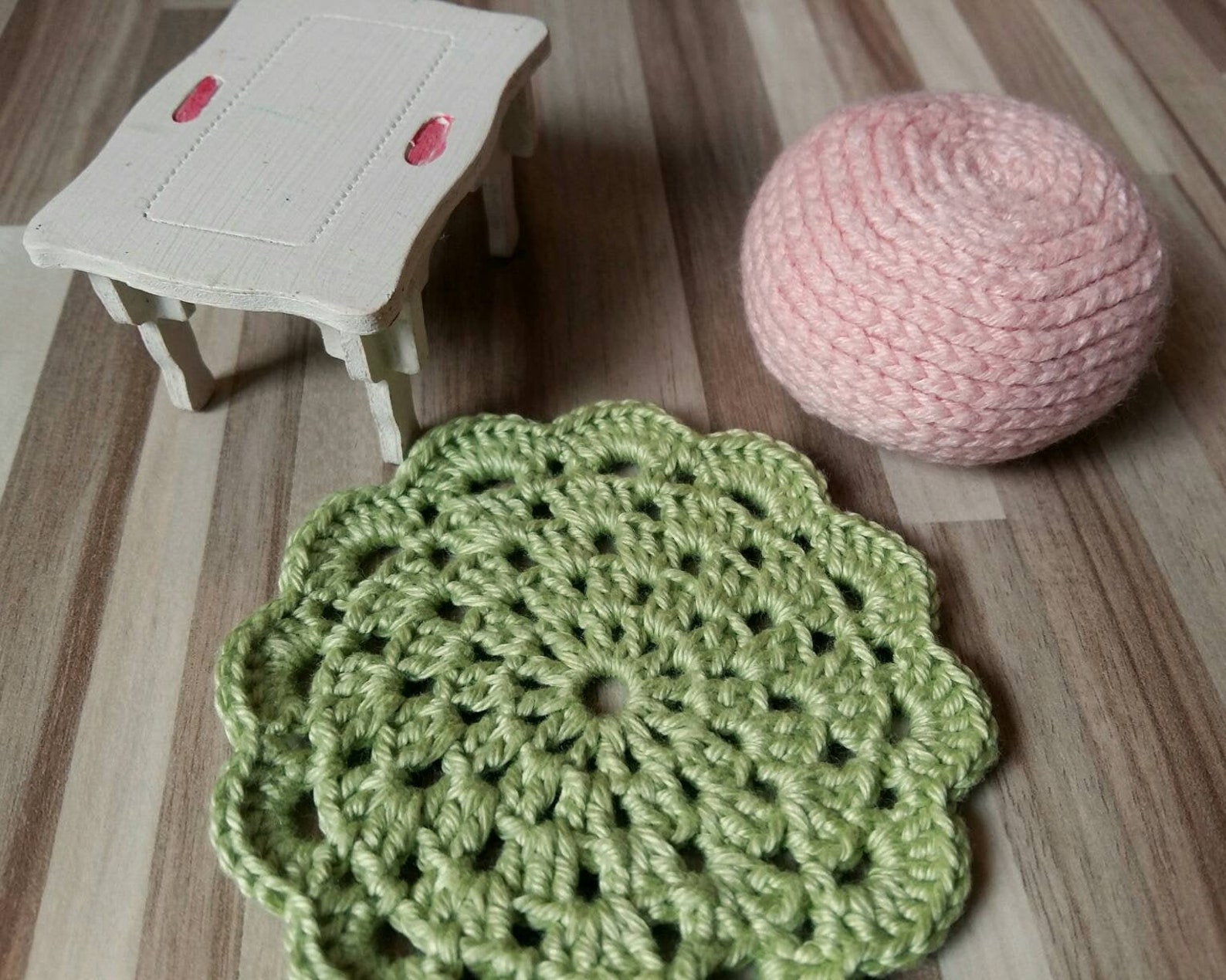 Dollhouse Mini Crochet Rug Boho Rug for Dolls Dollhouse Etsy