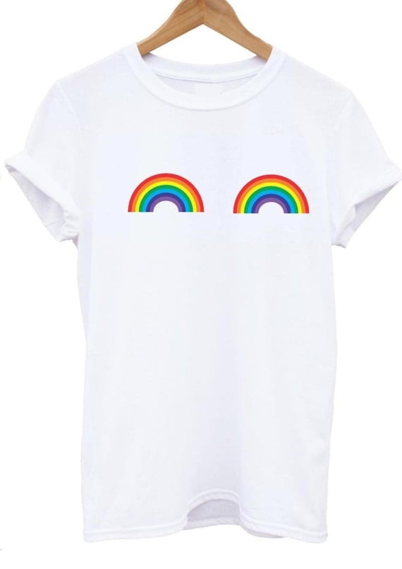 Gay Pride Rainbow Boobs - Funny LGBTQ Rainbow Boobies Pride Tank Top Gay Pride Rainbow Boobs - Funny LGBTQ Rainbow Boobies Pride Tank Top