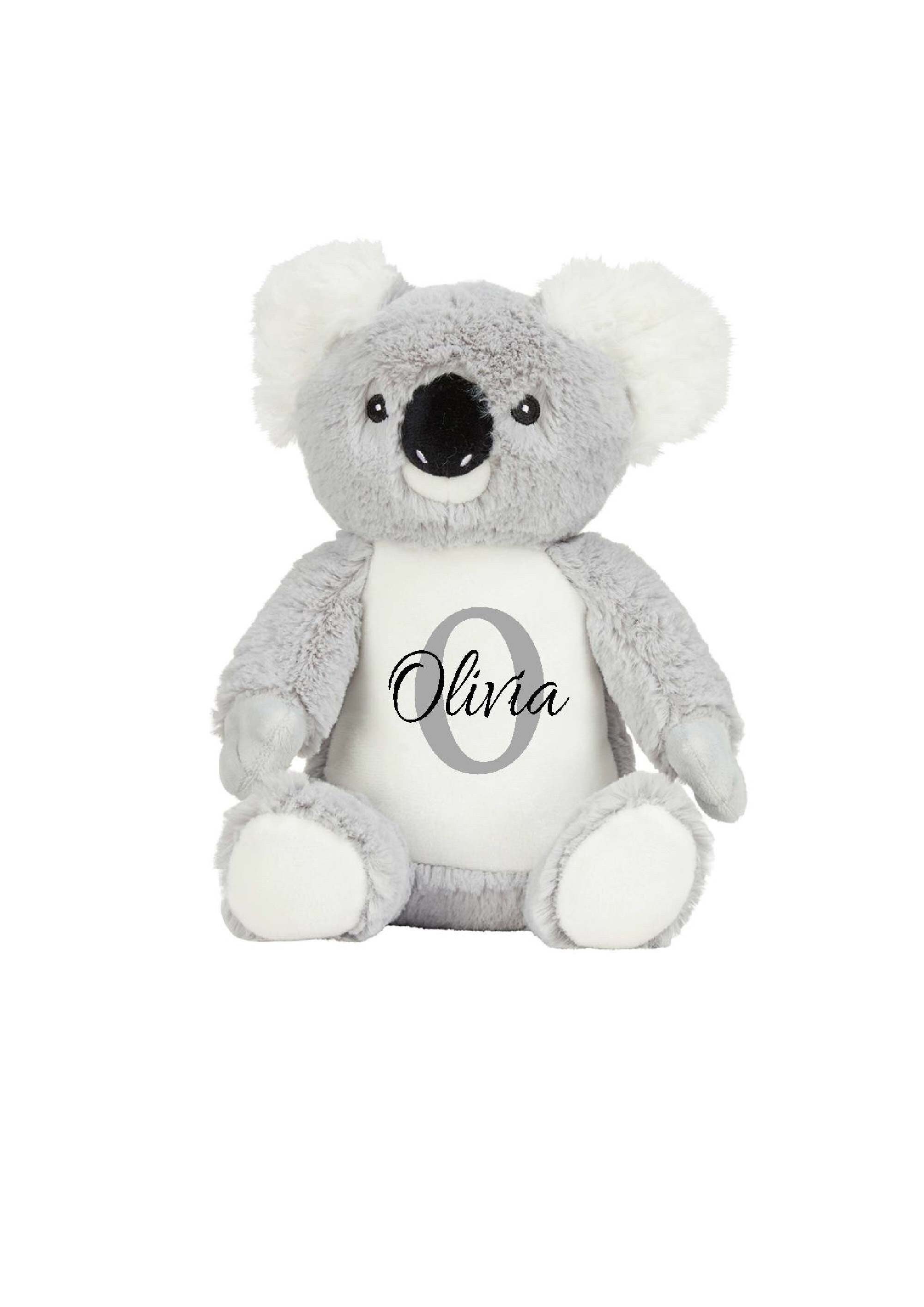 Personalized Stuffed Koala - 12 Aurora Tubbie Wubbies Koala