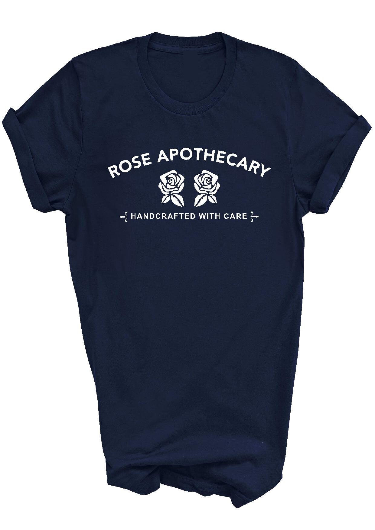 Rose Apothecary T-shirt Tee Schitts Slogan Tv US Roses Gift | Etsy UK