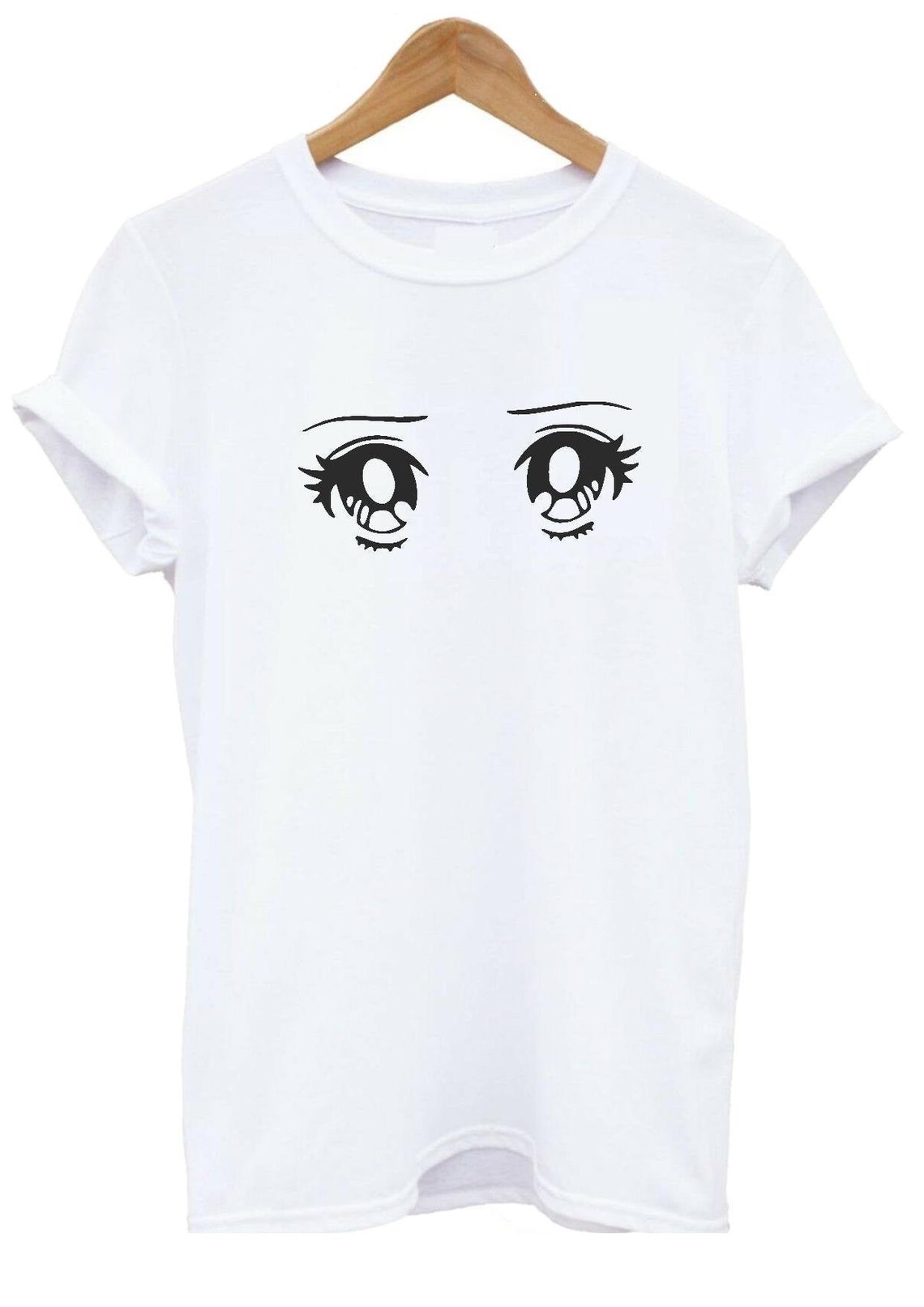 Anime Eyes TshirtJapanese Manga Top SM XXXL Etsy