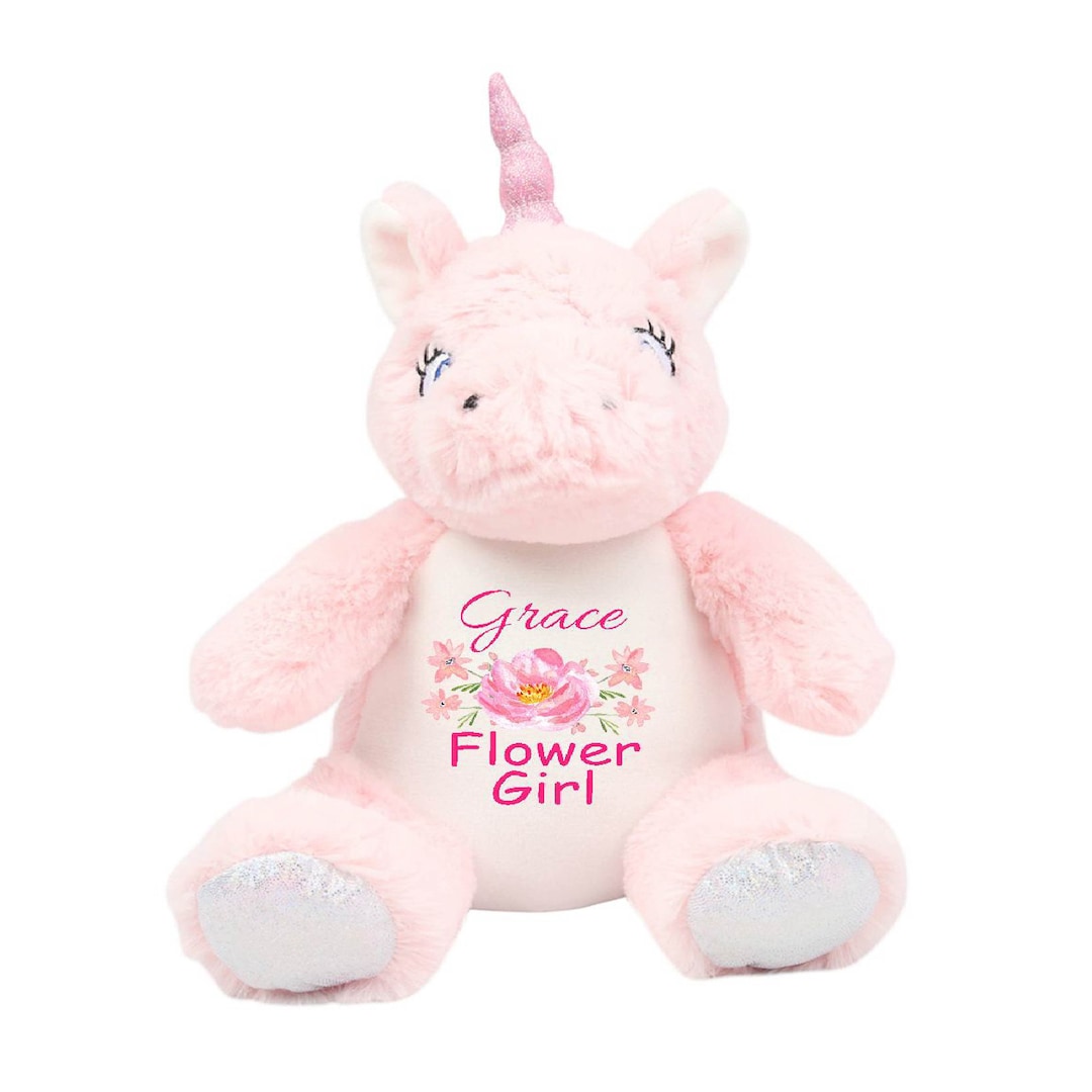 Personalised Flower Girl Unicorn Flower Girl Proposal,thank You Flower