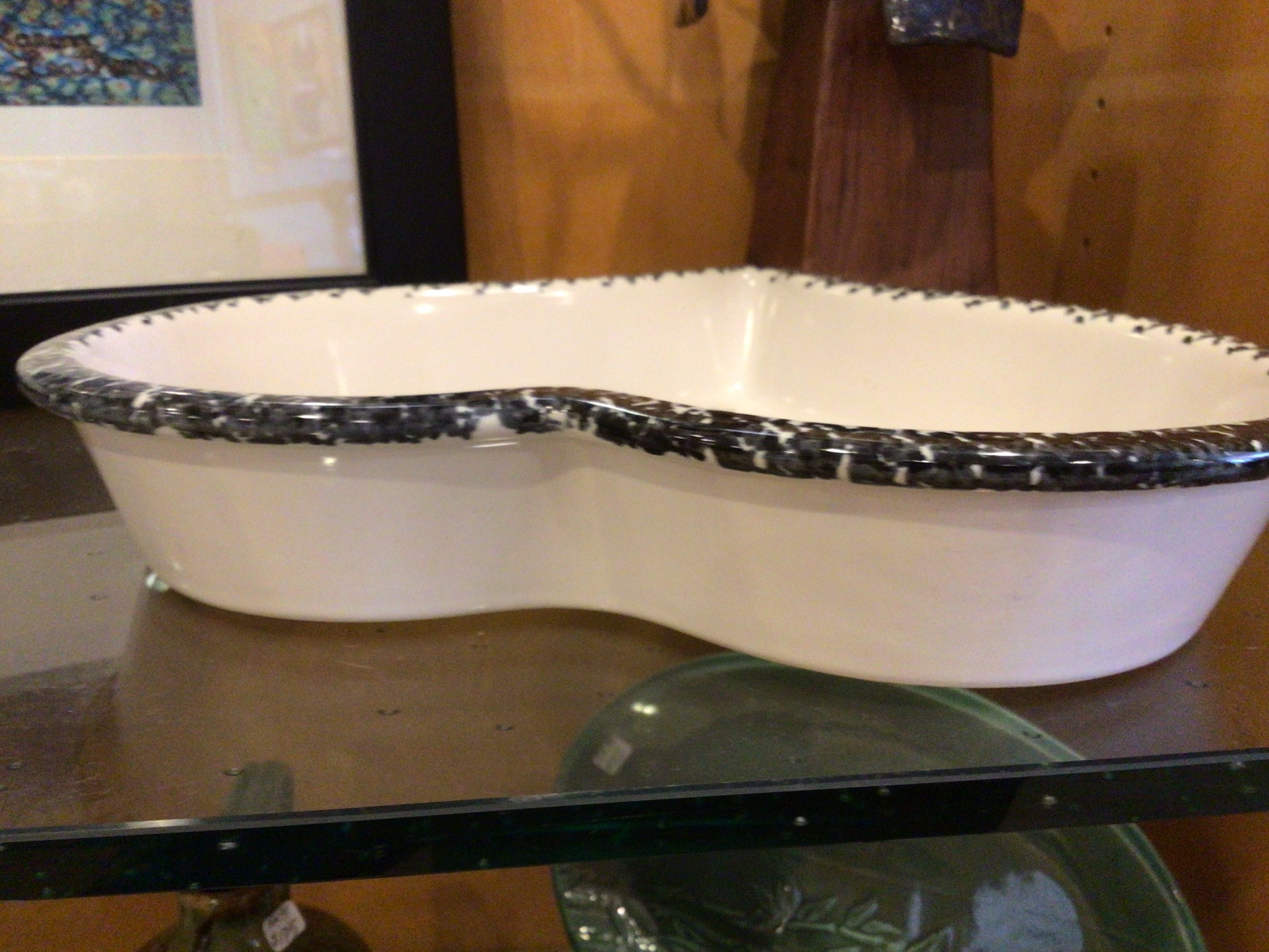 Chaparral Pottery Cherry Heart Shaped Baking Dish Etsy